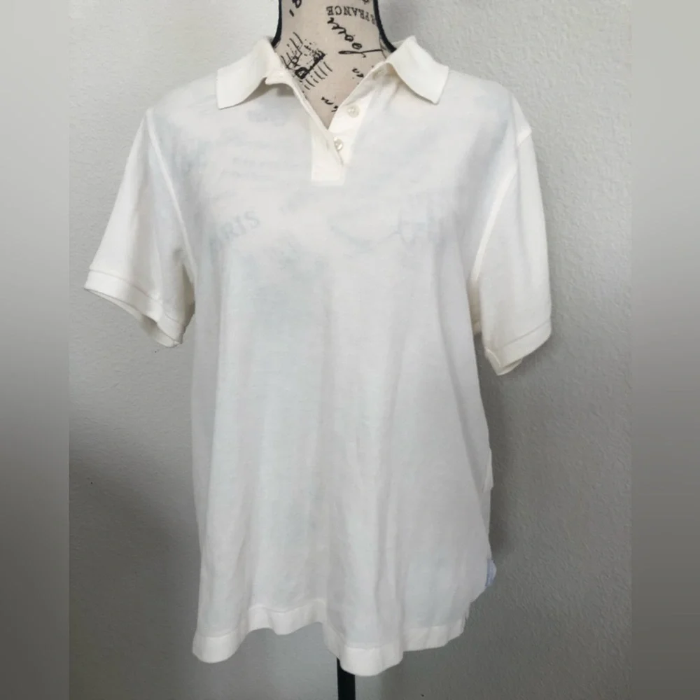 Nike White Polo Shirt Classic Design Kids 12-14